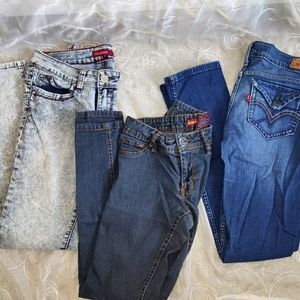 Size 7 jeans lot/ bundle